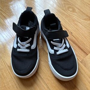Brand New Vans Kids Black and White Sneakers